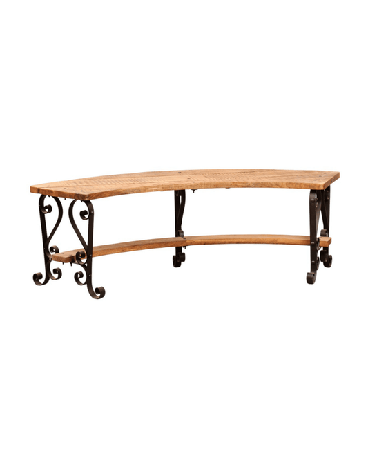 Curved Bench