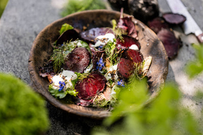 Beetroot & feta salad