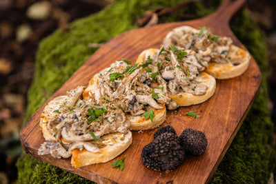 Creamy Wil Mushrooms