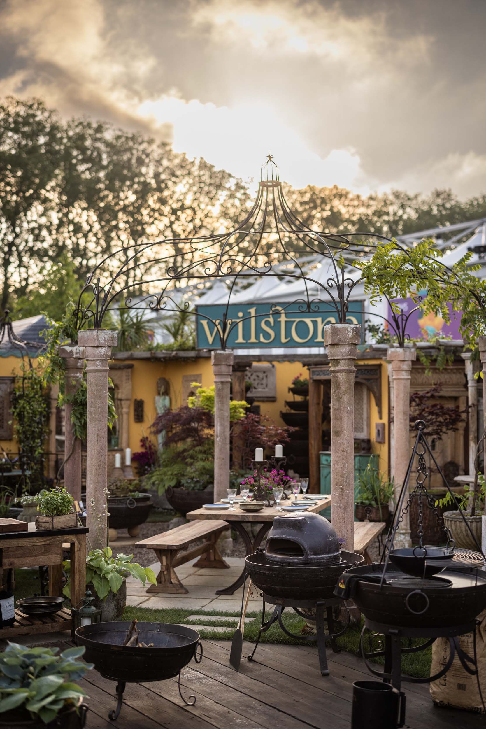 Kadai and Wilstone stand at Chelsea Flower Show