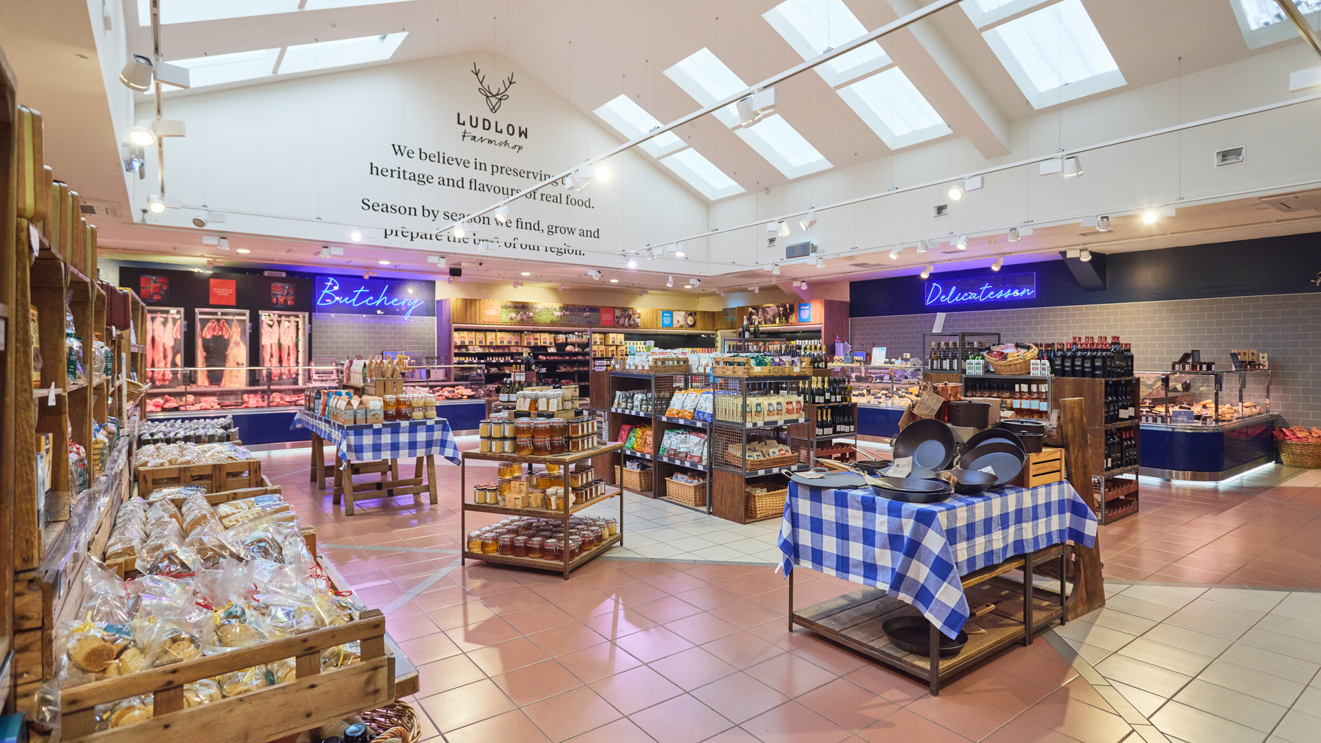 Interior the Ludlow Farm Shop