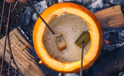 Halloween Cheese Fondue